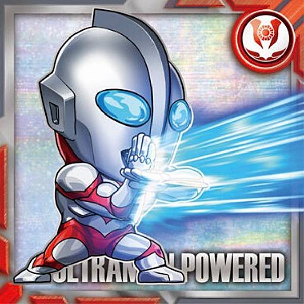 【IV-No.30 ウルトラマンパワード (R レア) 】ウルトラマンシールウエハース vol.4画像