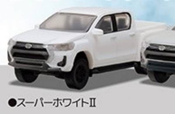 トヨタ - トヨタ 非売品 ミニカー ハイラックス スーパーホワイトⅡ Amazon | 1/30 トヨタ 新型ハイラックス HILUX 後期 非売品