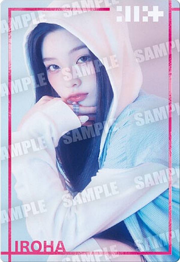 【[箔押し仕様] R-15 イロハ (レアシール) 】ILLIT ツインウエハース画像