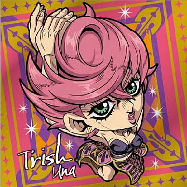 【JO5-07 トリッシュ・ウナ (R レア) 】にふぉるめーしょん ジョジョの奇妙な冒険 シールウエハース 〜黄金の風 Episodio01〜画像