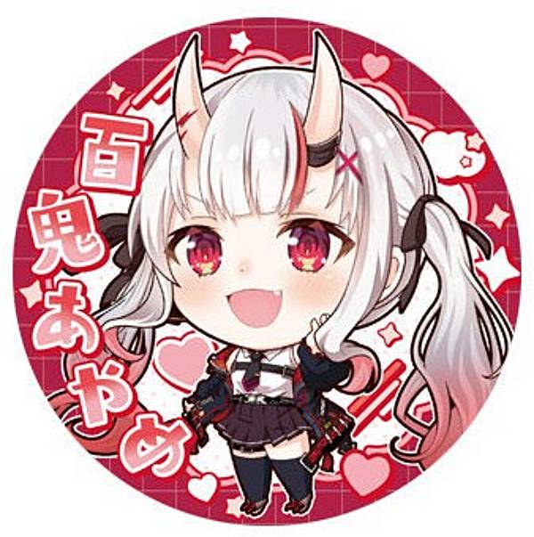 ホロライブ 百鬼あやめ フェスティバル 缶バッジ ホロライブフェスティバル 百鬼あやめ トレーディング缶バッジ