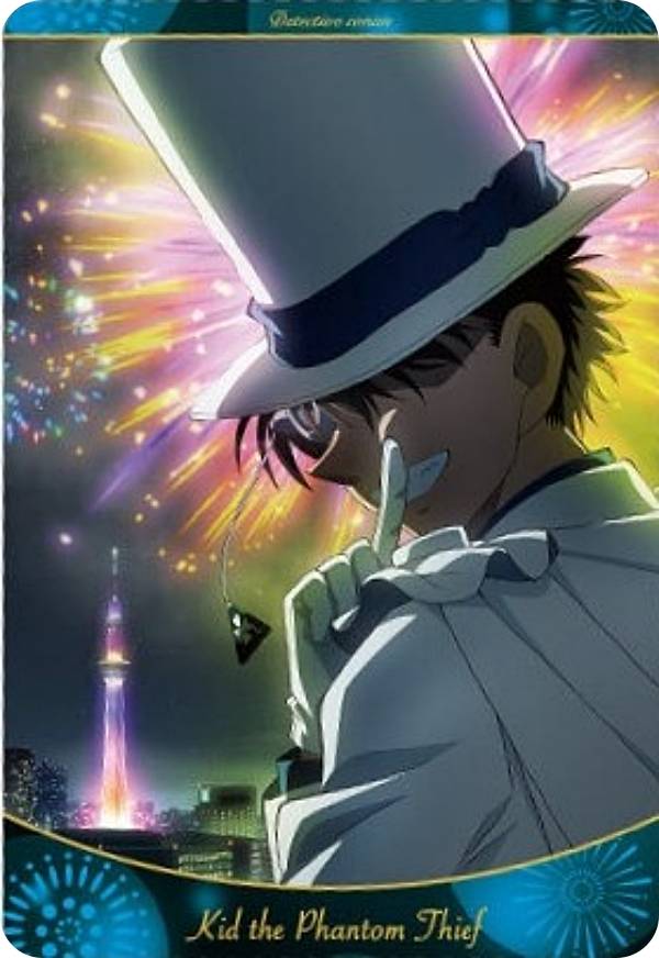 楽天市場】【05.怪盗キッド】 名探偵コナン メタリックカード