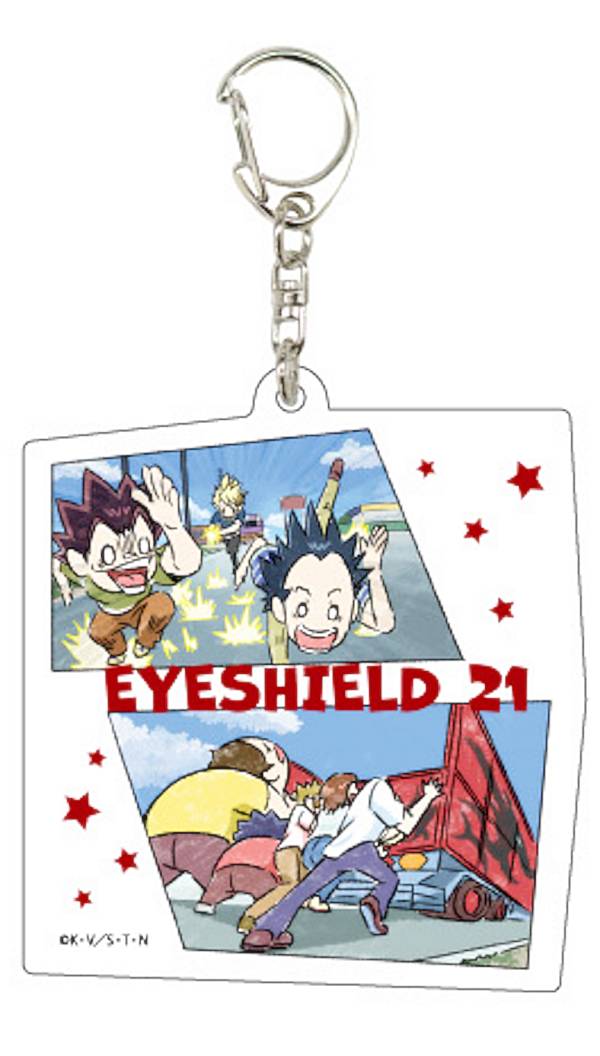 【4 集合】アクリルキーホルダー アイシールド21 02 場面写Ver.(グラフアートイラスト)画像