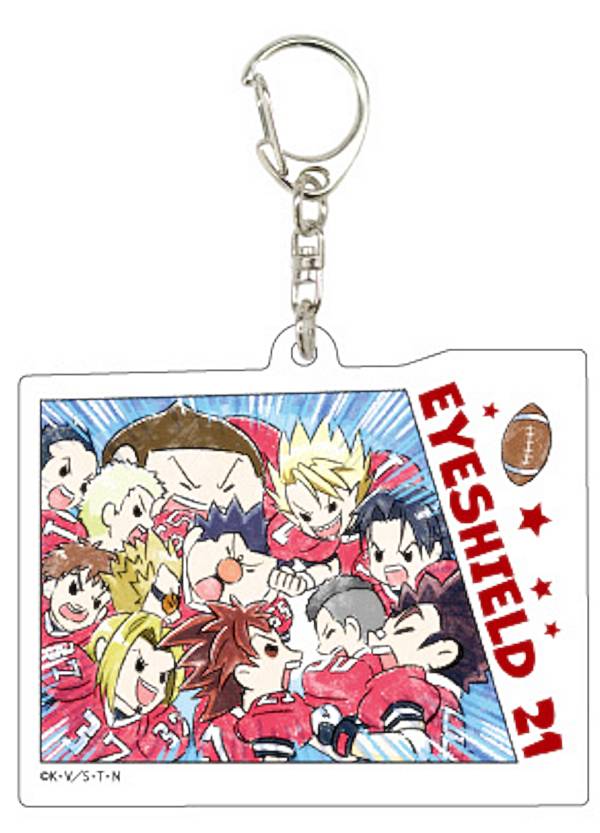 【6 集合】アクリルキーホルダー アイシールド21 02 場面写Ver.(グラフアートイラスト)画像