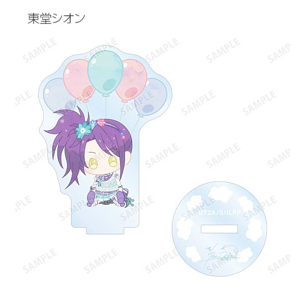 【東堂シオン】 アイドルランドプリパラ トレーディングPOPOONアクリルスタンド画像