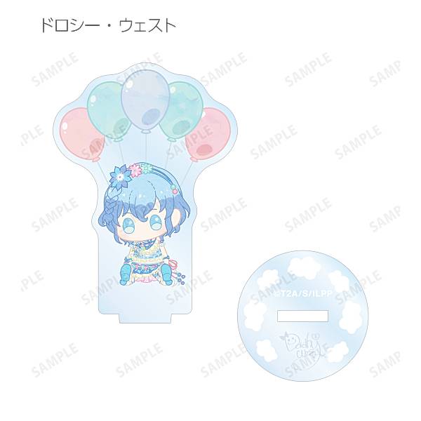 【ドロシー・ウェスト】 アイドルランドプリパラ トレーディングPOPOONアクリルスタンド画像
