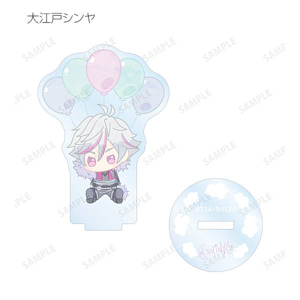 【大江戸シンヤ】 アイドルランドプリパラ トレーディングPOPOONアクリルスタンド画像