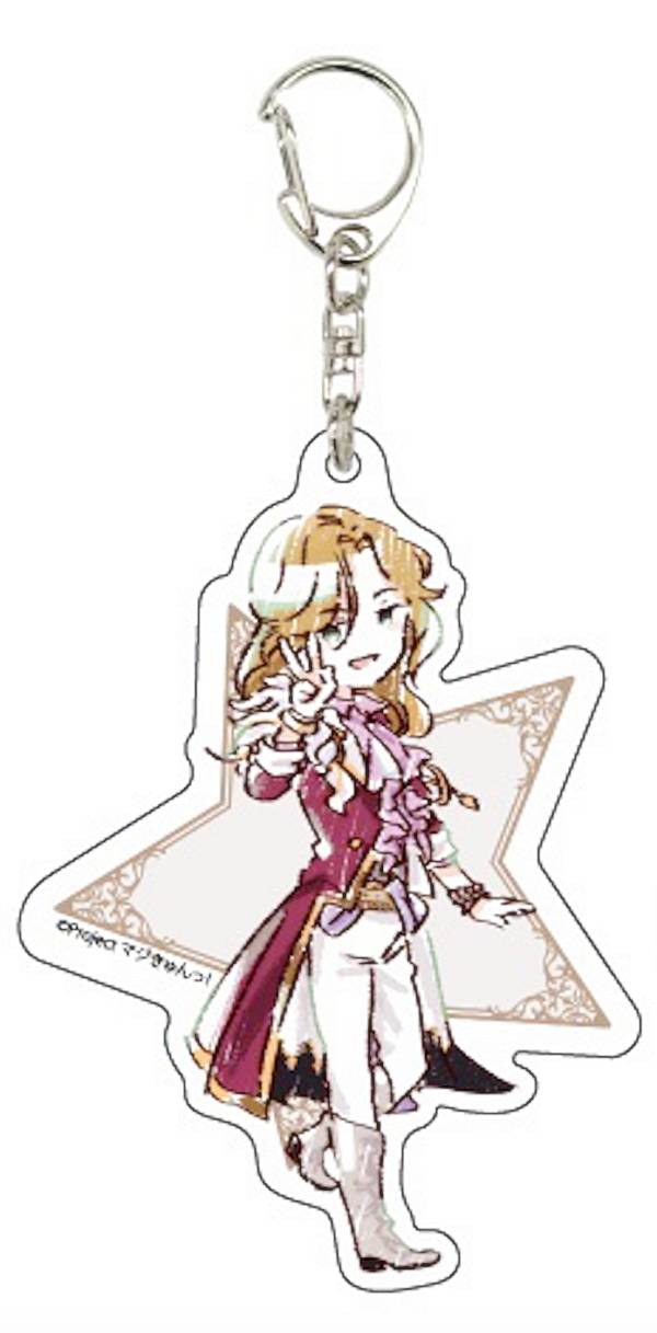 【庵條瑠衣】 アクリルキーホルダー マジきゅんっ!ルネッサンス 02 グラフアートイラスト画像
