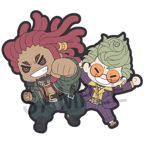 【喧嘩屋＆チンピラ】 ラバーマスコット バディコレ アクダマドライブ画像