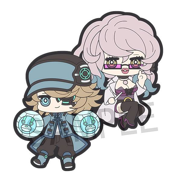 【ハッカー＆医者】 ラバーマスコット バディコレ アクダマドライブ画像