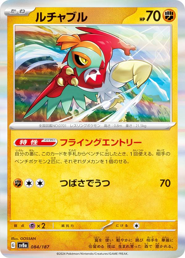 楽天市場】ポケモンカードゲーム ルチャブル SV8a ハイクラスパック