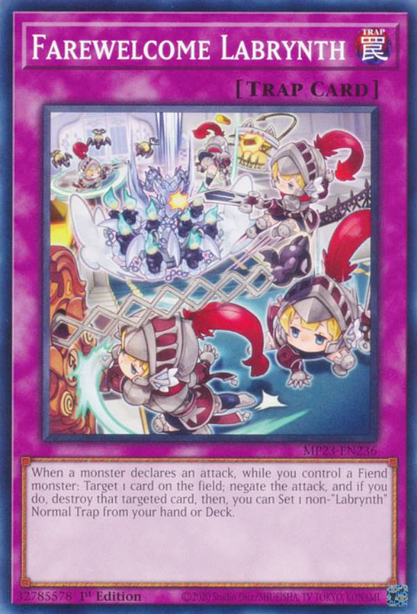 楽天市場】遊戯王 MP23-EN234 ラビュリンス・セッティング Labrynth