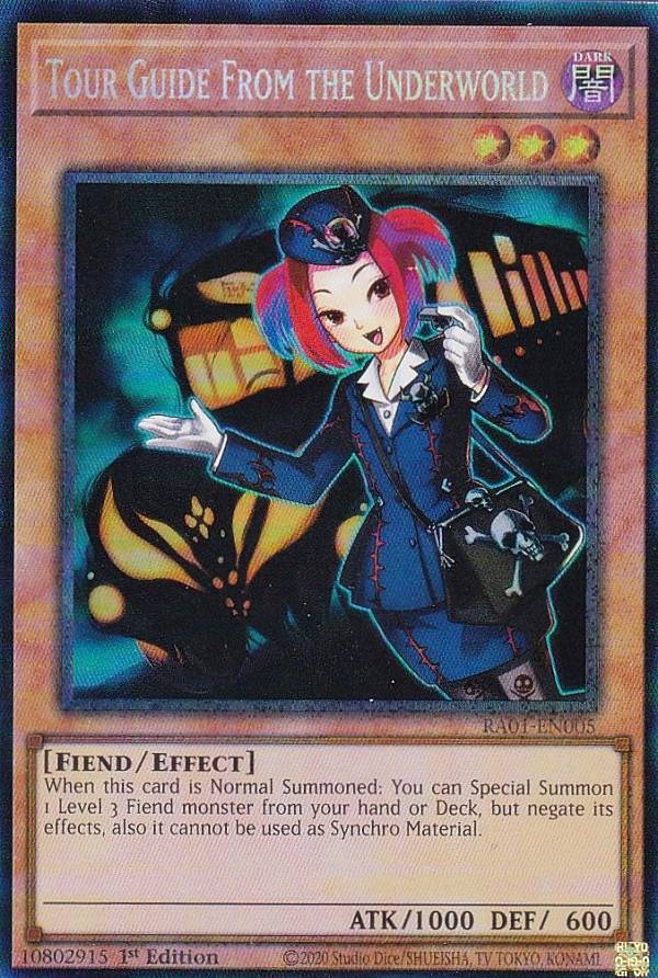 遊戯王 RA01-EN005 魔界発現世行きデスガイド Tour Guide From the Underworld (英語版 1st Edition コレクターズレア) 25th Anniversary Rarity Collection