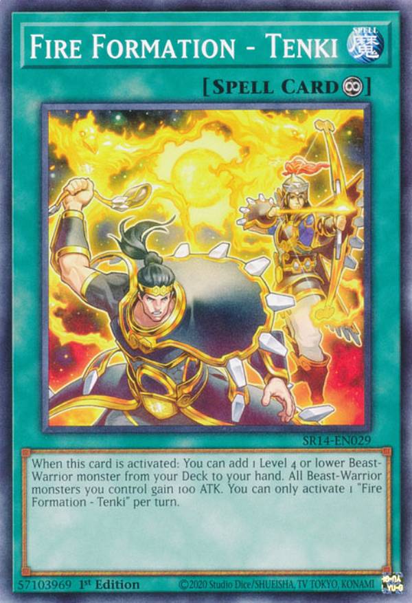 遊戯王 炎舞－「天キ」 楽天市場】遊戯王 WISU-EN028 炎舞−「天キ」 Fire Formation - Tenki