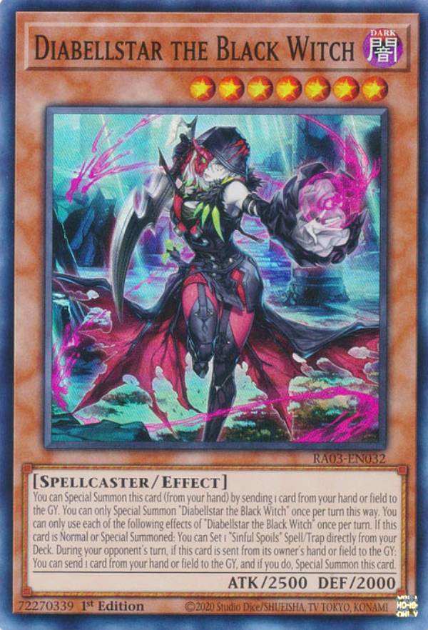 楽天市場】遊戯王 第13期/25LP-JP001 黒魔女ディアベルスター
