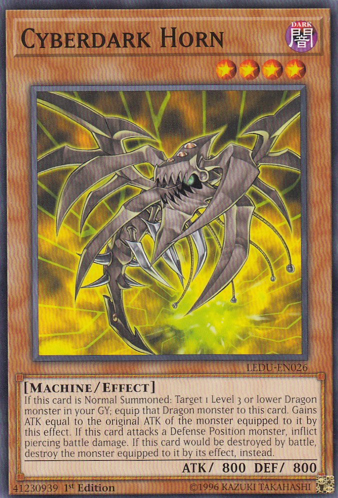 楽天市場】【プレイ用】遊戯王 DT07-JP002 サイバー・ダーク・ホーン