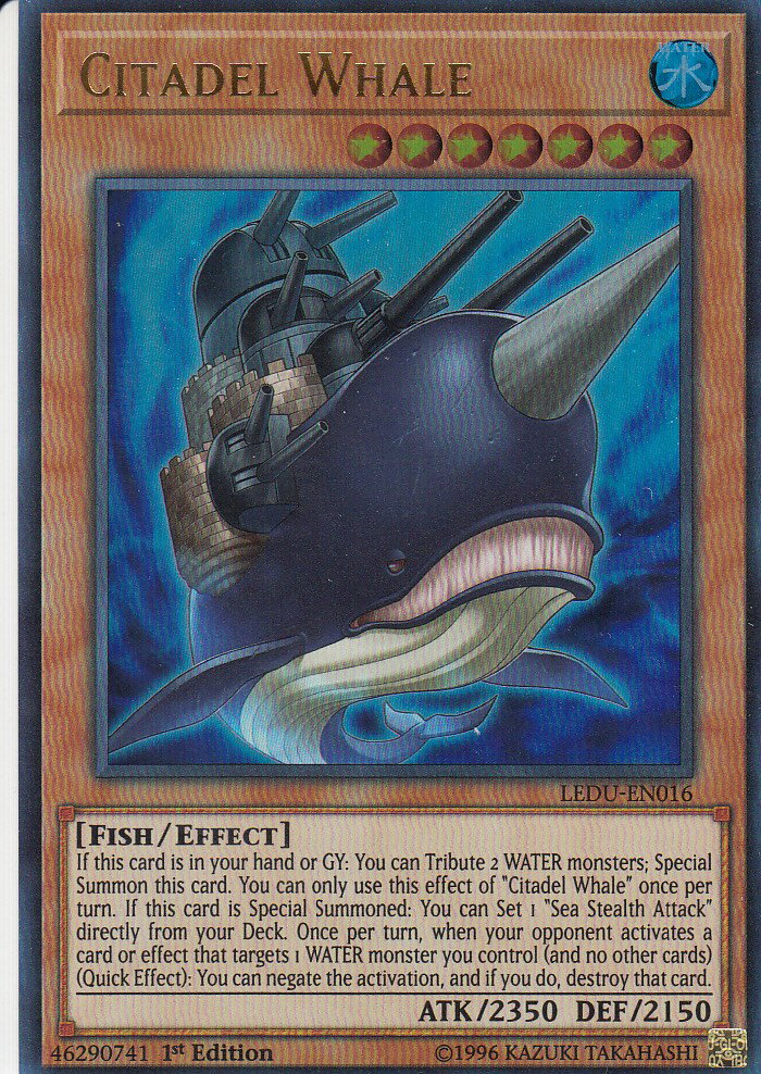 楽天市場】遊戯王 SBC1-ENC11 要塞クジラ Fortress Whale (英語版 1st