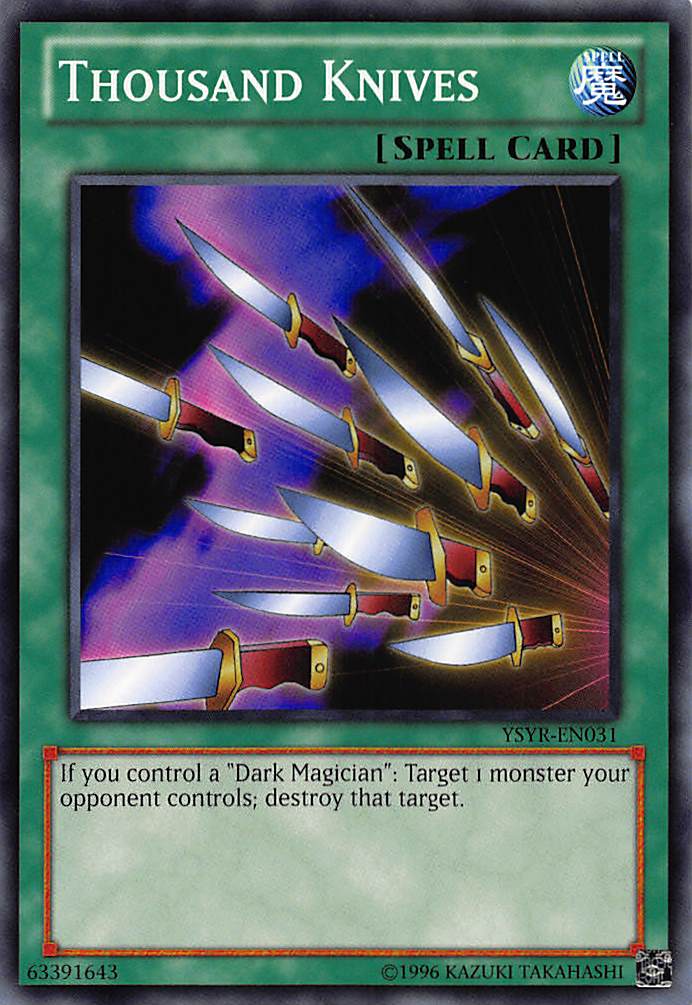 楽天市場】遊戯王 P4-03 千本ナイフ【ウルトラレア】 : フルアヘッド