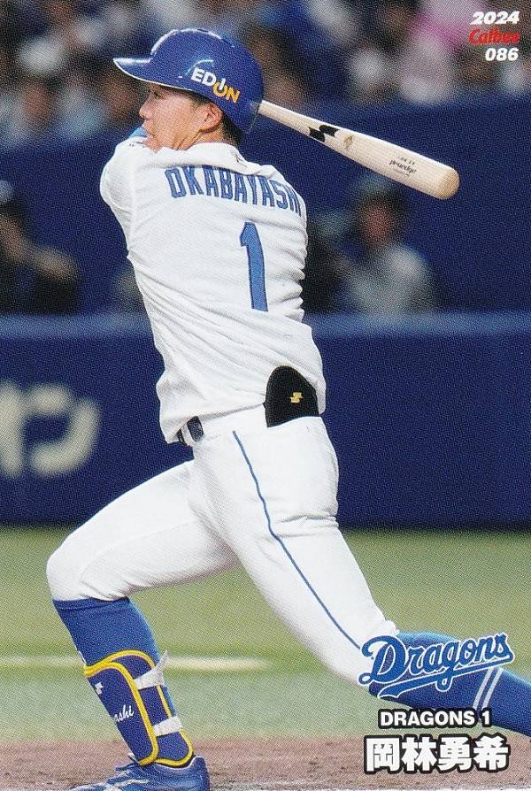 楽天市場】プロ野球チップス2023 第2弾 S-48 岡林勇希 (中日/スター