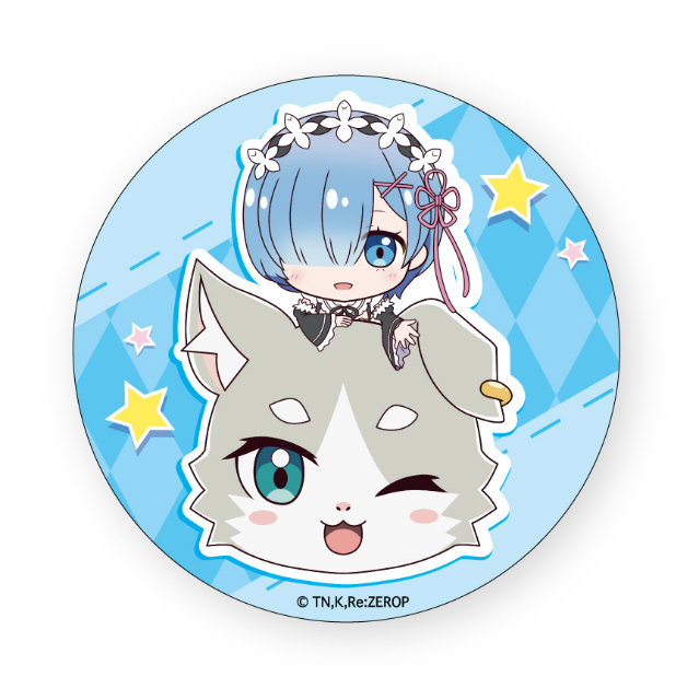 楽天市場】Re:ゼロから始める異世界生活 ぷちちょこ BIG缶バッジ【レム