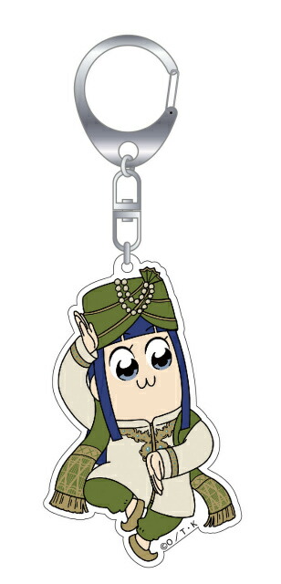 【ピピ美 (緑衣装) 】ポプテピピック トレーディングアクリルキーホルダー画像