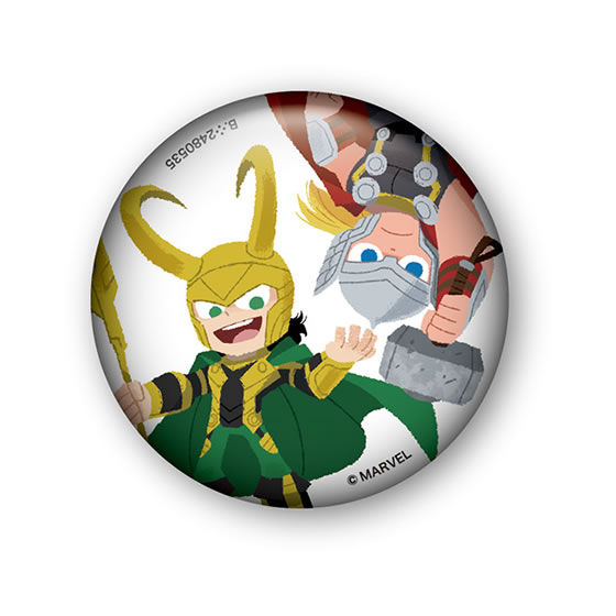 マーベル　ロキ　缶バッジ Amazon | ロキ LOKI[缶バッジ]BIG カンバッジ/ワニロキ MARVEL