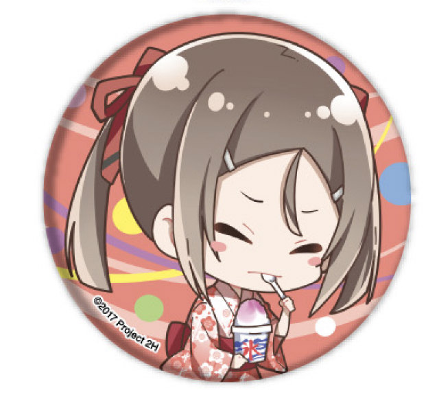 千恋万花　グッズ　千恋万花　缶バッジ　千恋万花　特典　千恋万花　非売品　常陸茉子 ゆずソフト千恋万花コラボカフェ常陸茉子缶バッジ