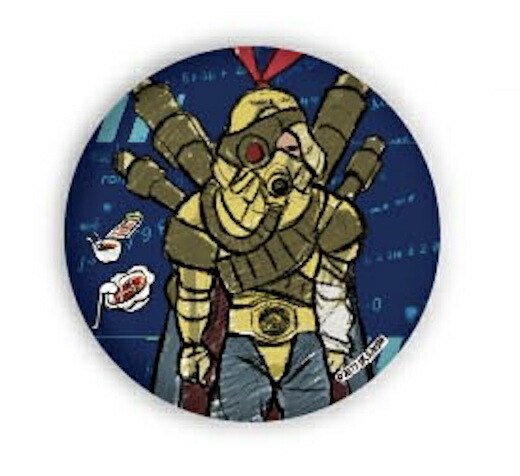【Mr.ゴールド】 缶バッジ 重神機パンドーラ 01 グラフアートデザイン画像
