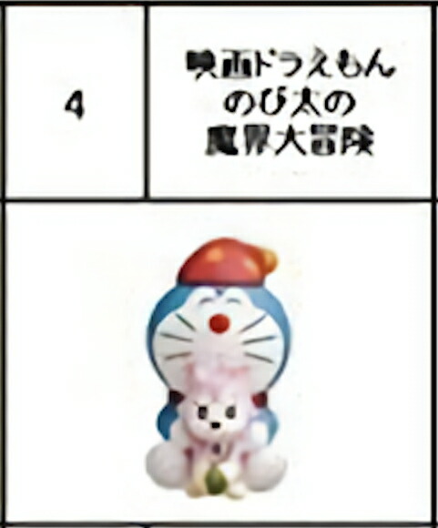 楽天市場 4 映画ドラえもん のび太の魔界大冒険 チョコエッグ ドラえもん ムービーセレクション ｒｅａｌｉｚｅ