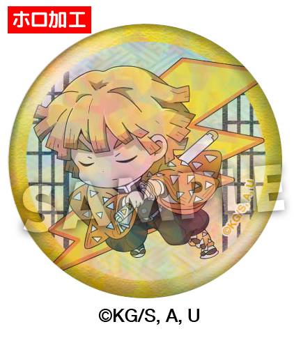 楽天市場】鬼滅の刃コレクション缶バッジ第2弾 我妻善逸(目開け