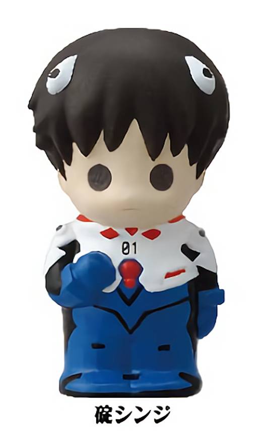楽天市場 碇シンジ エヴァンゲリオン ソフビパペットマスコット Realize トレカ ホビー楽天市場店