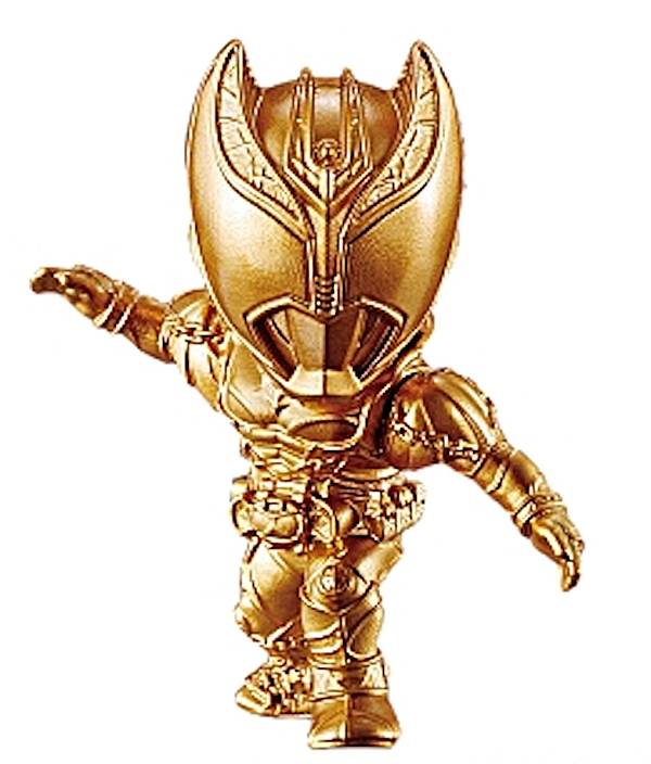 【13. 仮面ライダーキバ キバフォーム】 仮面ライダー ゴールドフィギュア 04画像