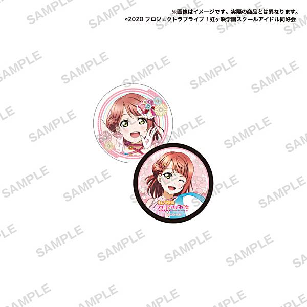 楽天市場】上原歩夢 ラブライブ セブンイレブン 缶バッジ 虹ヶ咲