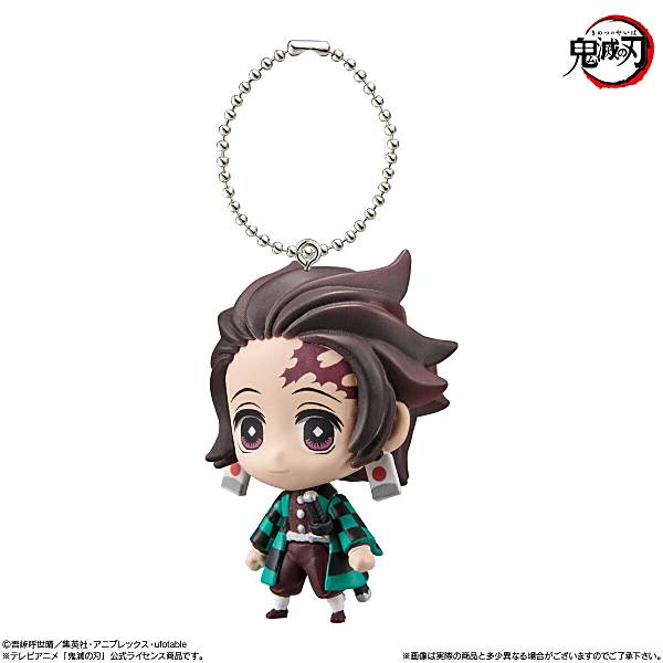 新品★鬼滅の刃【竈門炭治郎】おまんじゅうにぎにぎマスコット2 グッズ-マスコット】鬼滅の刃 おまんじゅうにぎにぎマスコット2