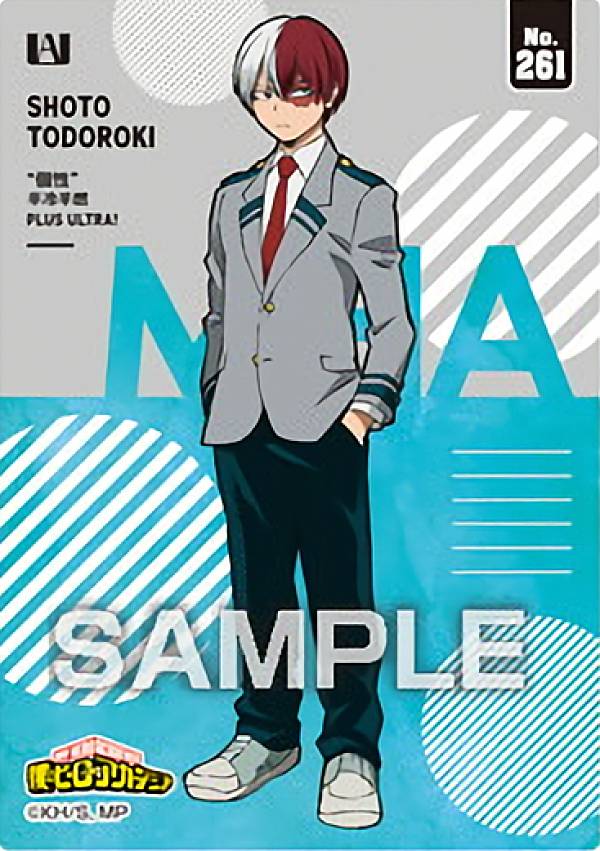楽天市場】【No.227 轟焦凍】 僕のヒーローアカデミア クリアカード