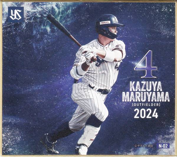 楽天市場】「東京ヤクルトスワローズ～2024～」トレーディングmini色紙