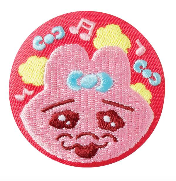 希少 平成レトロ 缶バッジ うさぎっこものがたり パンちゃんイルちゃん