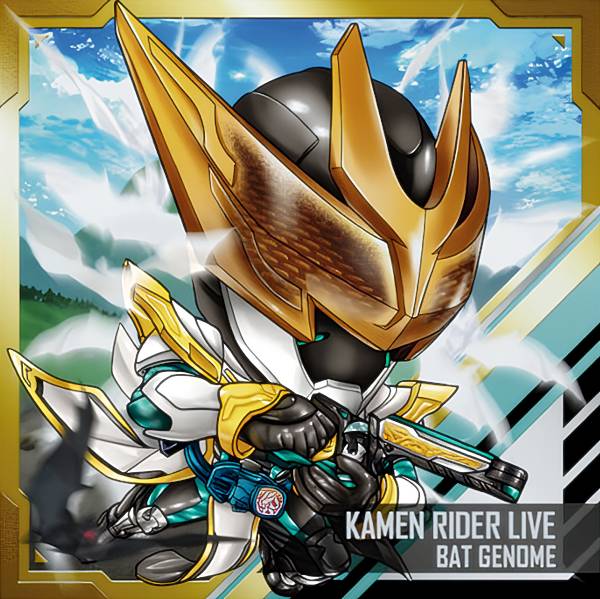 【KR-17 仮面ライダーライブ (R レア) 】 にふぉるめーしょん 仮面ライダーシリーズ シールウエハースvol.2画像