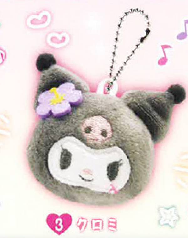 カナヘイの小動物　サンリオキャラクターズ　ぬいぐるみマスコット　クロミ　ピスケ カナヘイの小動物 ゆるっとアミューズメント×サンリオ