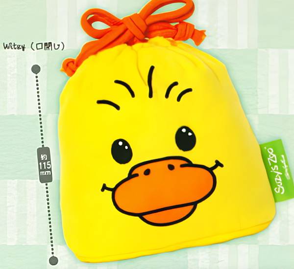 【Witzy(口閉じ)】 スージー・ズー ふわふわフェイス巾着&ポーチコレクション画像