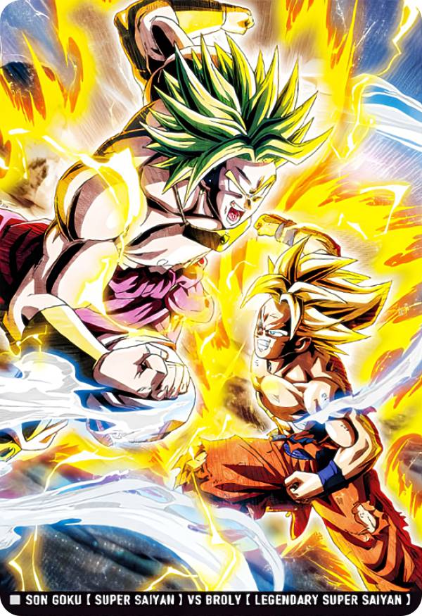 楽天市場】5-25 超サイヤ人 孫悟空 VS 伝説の超サイヤ人 ブロリー N