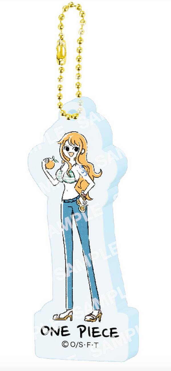 ONE PIECE ワンピース 麦わらストア 限定 アクリルキーホルダー ナミ ワンピース】ラメアクリルキーホルダー ナミ: 雑貨｜東映