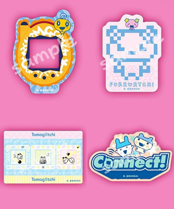 【D】 たまごっち ダイカットステッカーセット2画像