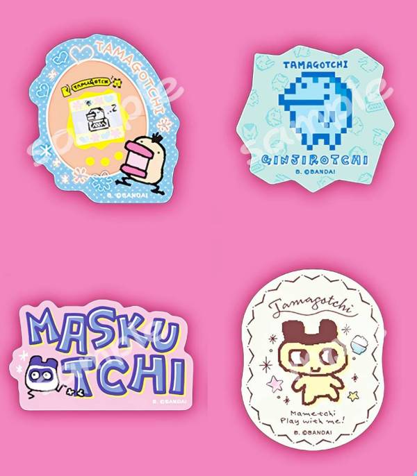 【F】 たまごっち ダイカットステッカーセット2画像