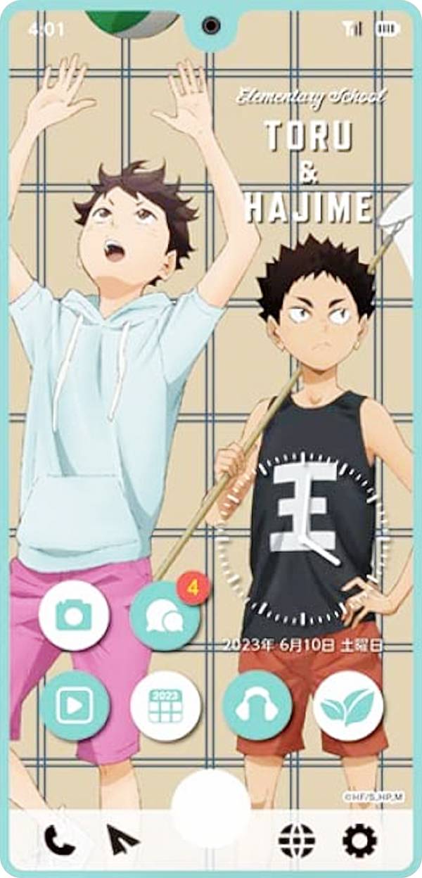 楽天市場】【及川＆岩泉（制服）】 ハイキュー!! スマホライクカード