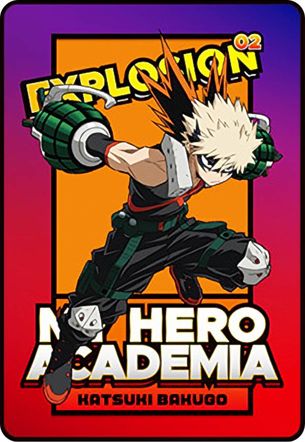楽天市場】【02.爆豪勝己】 僕のヒーローアカデミア メタルカード
