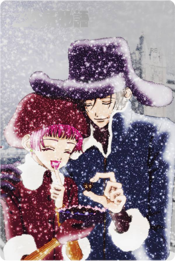 【VR-12 幸田 実果子＆山口 ツトム/ご近所物語 (ヴィジュアルカード) 】 矢沢あい ツインウエハース画像