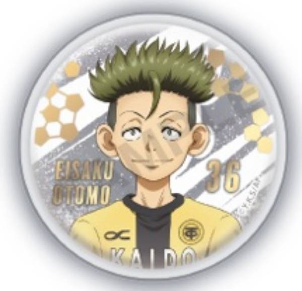 栗林晴久　アオアシ ホログラム缶バッジ 楽天市場】【栗林晴久】アオアシ カプセル缶バッジ&カバー : REALiZE