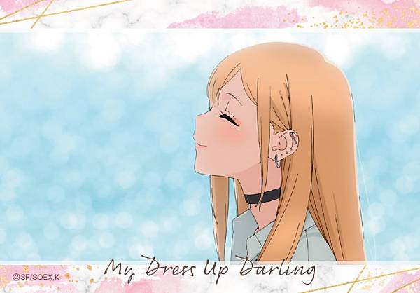 その着せ替え人形は恋をする　キャラバッジ　喜多川海夢（ブラックロベリア） 500w_500h.jpg