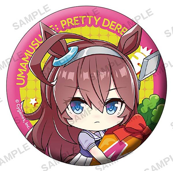 楽天市場】ウマ娘 プリティーダービー CANバッジ B